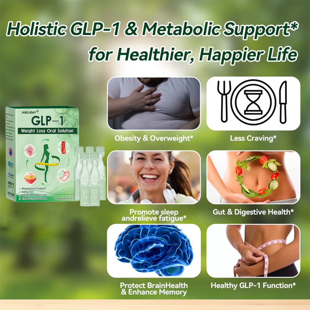 Tienda Oficial | 🍋‍🟩🍋‍🟩 𝐍𝐄𝐒𝐋𝐄𝐌𝐘® 𝐺𝐿𝑃-𝟏 Solución de Salud 6 en 1 Líquido Oral (𝐉𝐮𝐬𝐭𝐨 𝐮𝐧𝐚 𝐯𝐞𝐳 𝐚 𝐥𝐚 𝐝𝐢𝐚, 𝐜𝐨𝐦𝐩𝐫𝐨𝐛𝐚𝐛𝐥𝐞𝐬 𝐡𝐨𝐝𝐝𝐨𝐬 𝐞𝐧 7 𝐝𝐢𝐚𝐬) ✅ Para obesidad,alud c sardiovascular, diabetes, apnea del sueño, salud intestinal, problemas articulares, y más.