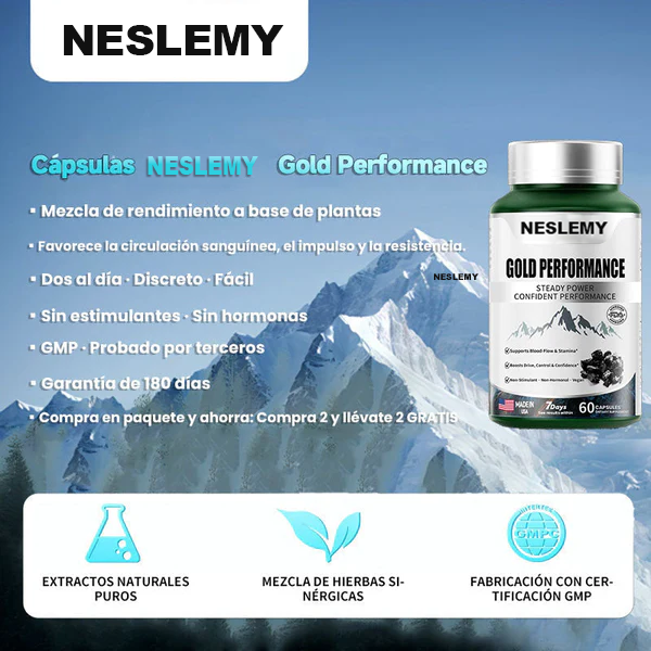 𝐍𝐄𝐒𝐋𝐄𝐌𝐘® 𝐂𝐚́𝐩𝐬𝐮𝐥𝐚𝐬 𝐝𝐞 𝐑𝐞𝐧𝐝𝐢𝐦𝐢𝐞𝐧𝐭𝐨 𝐆𝐨𝐥𝐝 — 𝐑𝐞𝐜𝐮𝐩𝐞𝐫𝐚 𝐭𝐮 𝐥𝐢𝐝𝐞𝐫𝐚𝐳𝐠𝐨: 𝐫𝐞𝐜𝐮𝐩𝐞𝐫𝐚 𝐭𝐮 𝐞𝐬𝐭𝐚𝐝𝐨 𝐲 𝐜𝐨𝐧𝐟𝐢𝐚𝐧𝐳𝐚 𝐞𝐧 𝟑𝟎 𝐝𝐢́𝐚𝐬--𝐏𝐨𝐭𝐞𝐧𝐜𝐢𝐚𝐝𝐨𝐫 𝐍𝐚𝐭𝐮𝐫𝐚𝐥 𝐝𝐞 𝐓𝐚𝐦𝐚𝐧̃𝐨 𝐲 𝐑𝐞𝐬𝐢𝐬𝐭𝐞𝐧𝐜𝐢𝐚 𝐩𝐚𝐫𝐚 𝐇𝐨𝐦𝐛𝐫𝐞𝐬-923